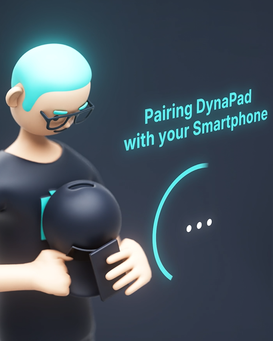 Pairing Dynavisual-Pad mit dem Smartphone